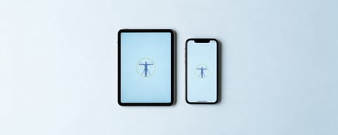 Priročnik in program vaj na tablici in telefonu